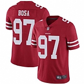Nike 49ers 97 Nick Bosa Scarlet 2019 NFL Draft First Round Pick Vapor Untouchable Limited Jersey Dzhi,baseball caps,new era cap wholesale,wholesale hats